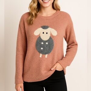 NWOT Sheep Japanese Kawaii Design Sweater